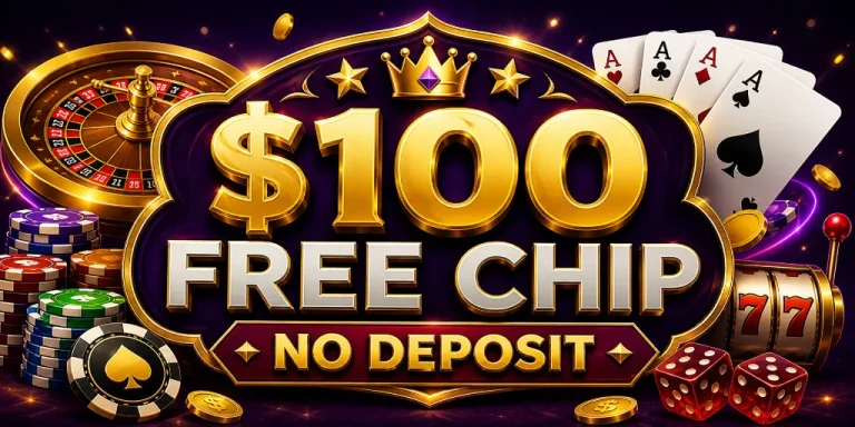 $100 Free Chip No Deposit