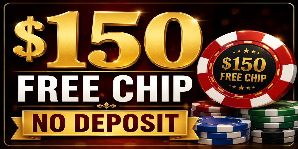 $150 Free Chip No Deposit