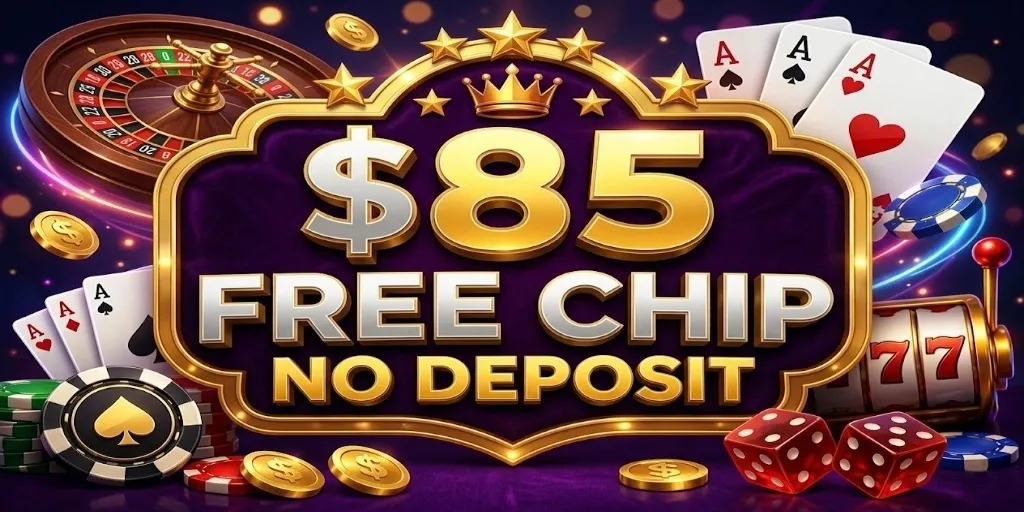 $85 Free Chip No Deposit