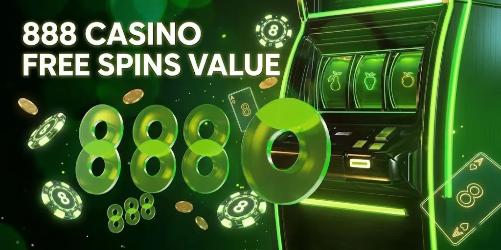 888 Casino Free Spins Value