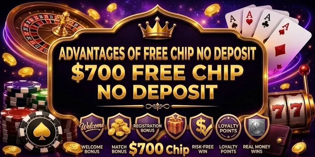 Advantages Of Free Chip No Deposit $700 Free Chip No Deposit
