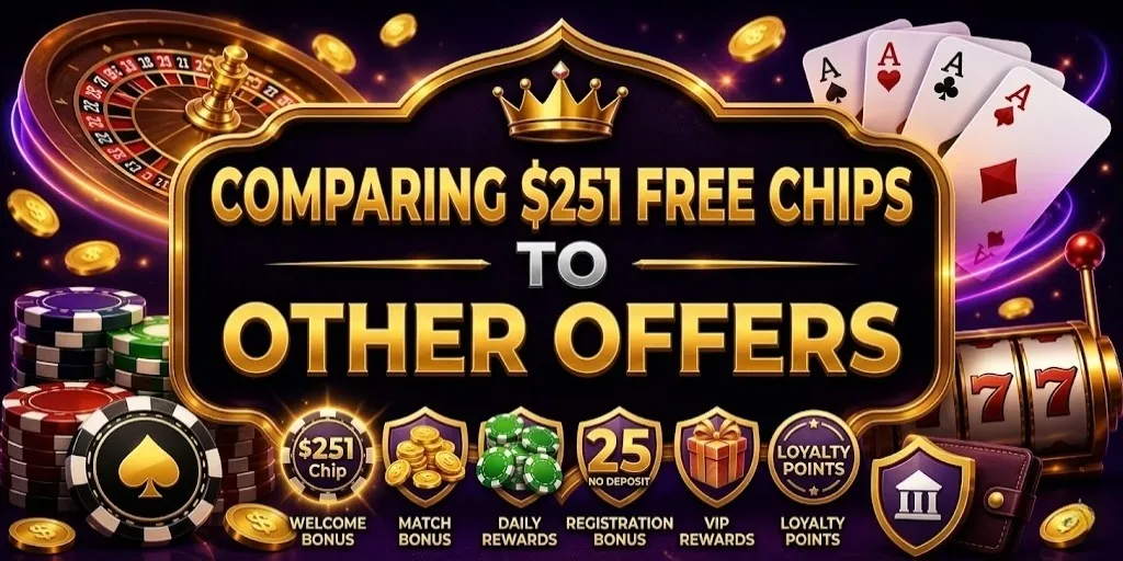 Comparing $251 Free Chips To Other Offers