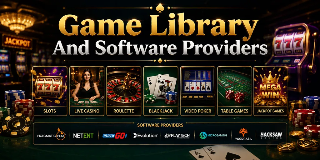 Game Library And Software Providers