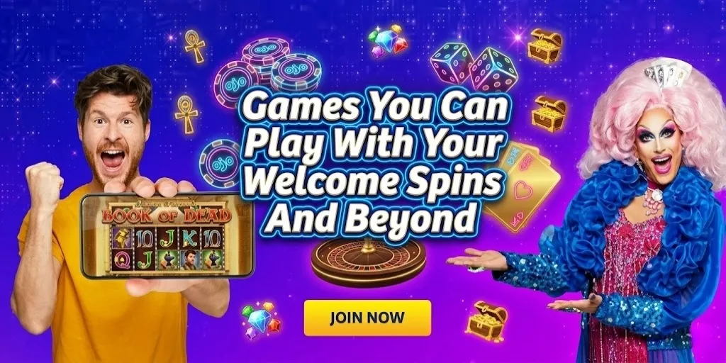 Games You Can Play With Your Welcome Spins And Beyond