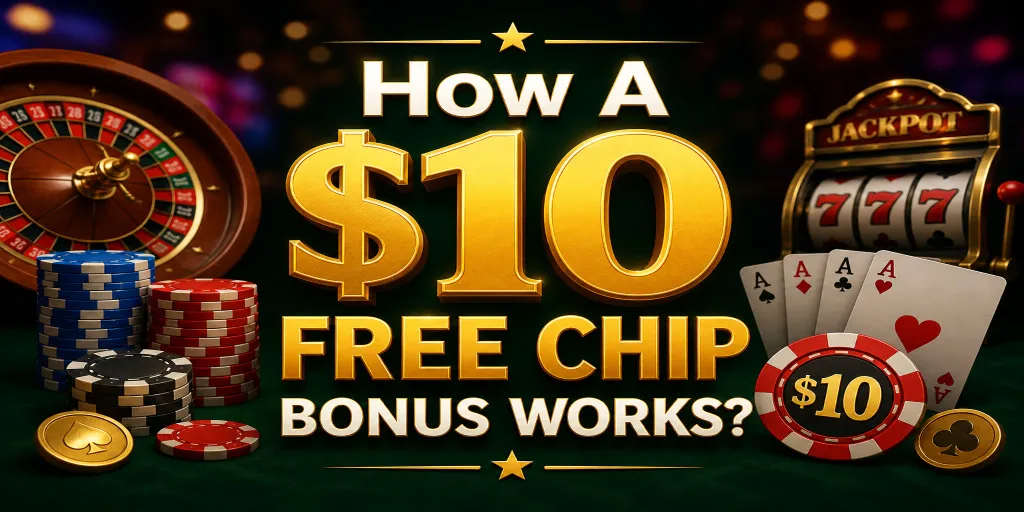 How A $10 Free Chip Bonus Works?
