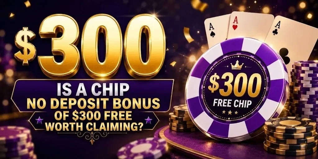 Is A Chip No Deposit Bonus Of $300 Free Worth Claiming