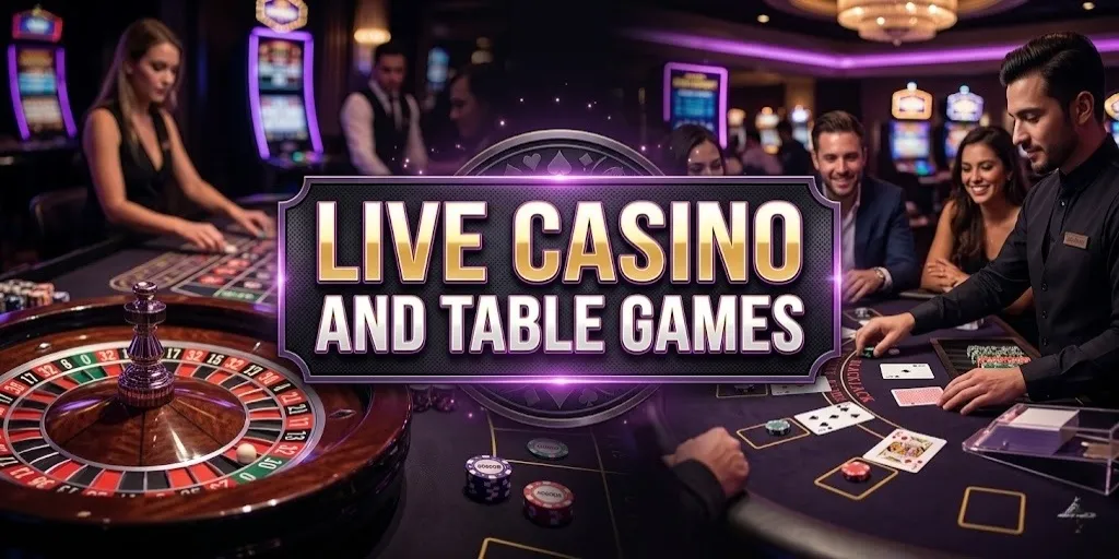 Live Casino And Table Games