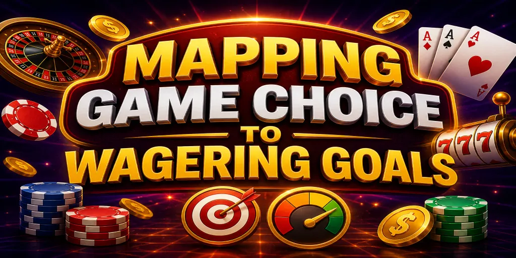 Mapping Game Choice To Wagering Goals