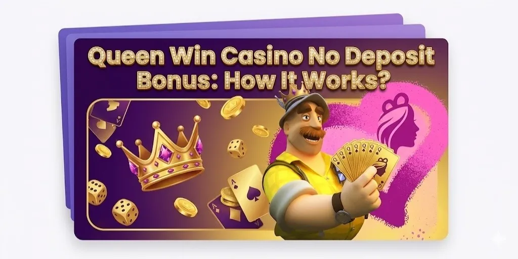 QueenWin Casino No Deposit Bonus: How It Works?