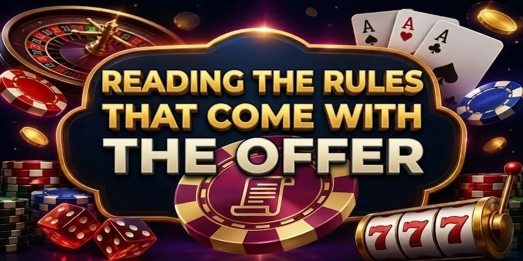 Reading The Rules That Come With The Offer
