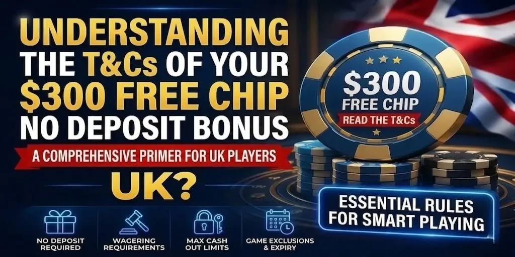 Terms And Conditions Of $300 Free Chip No Deposit Casino Bonuses
