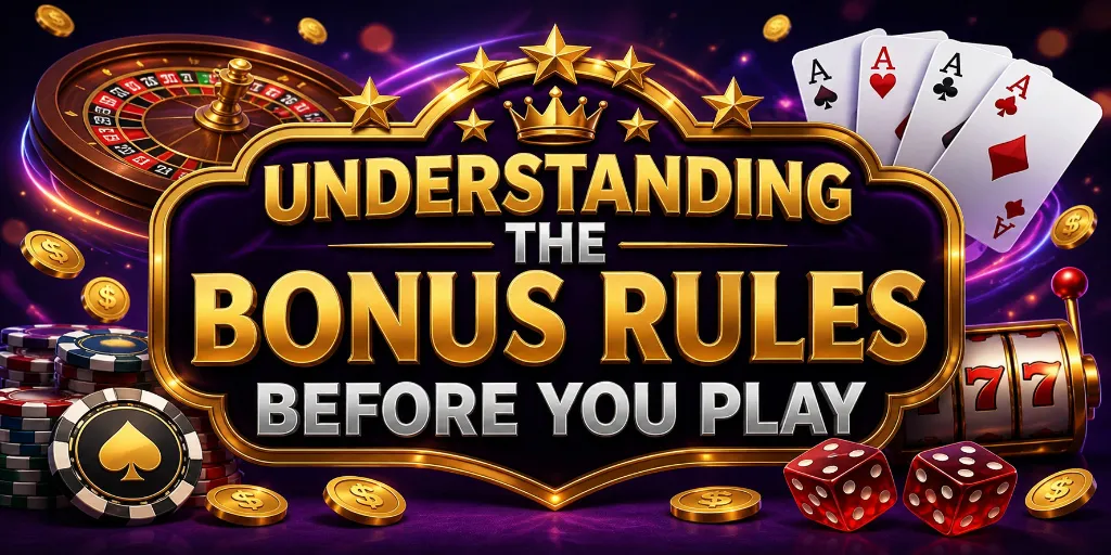 Understanding The Bonus Rules Before You Play