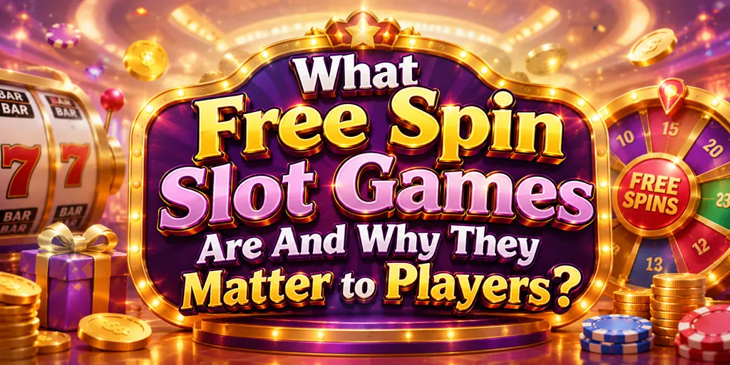What Free Spin Slot Games Are And Why They Matter to Players