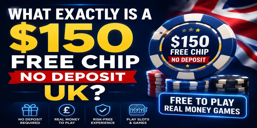 What Exactly Is a $150 Free Chip No Deposit UK?