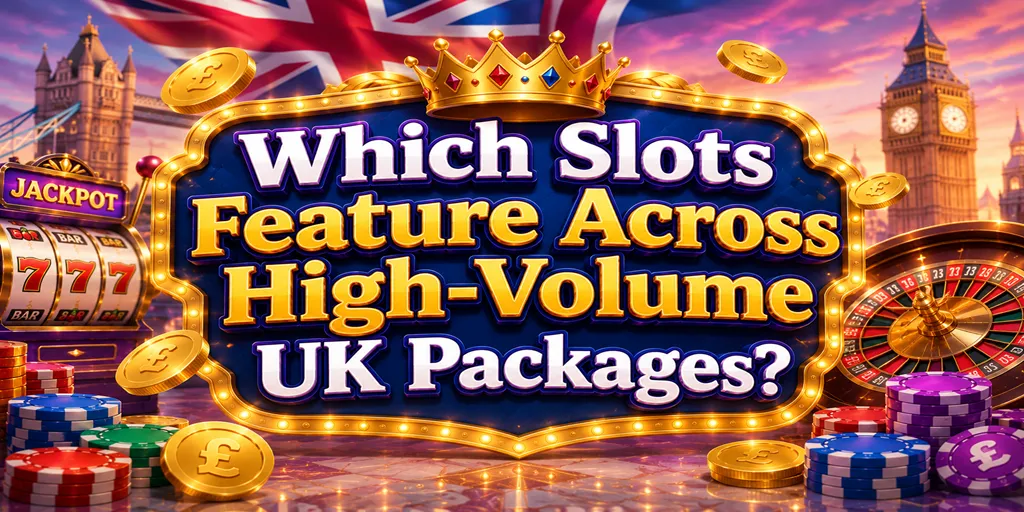 Which Slots Feature Across High-Volume UK Packages
