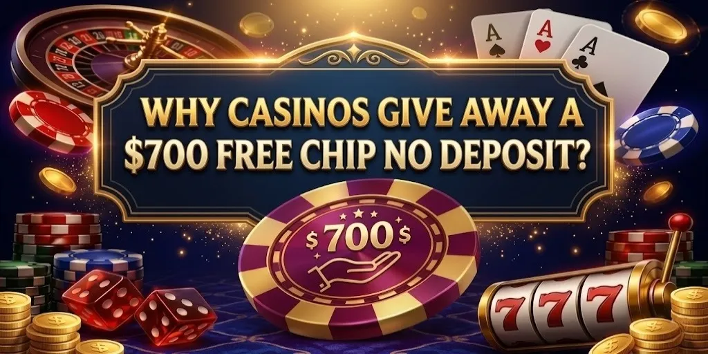 Why Casinos Give Away A $700 Free Chip No Deposit
