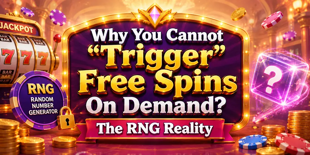 Why You Cannot Trigger Free Spins On Demand The RNG Reality