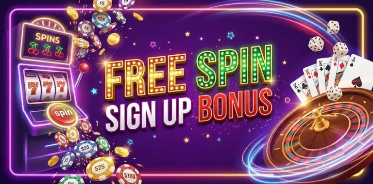 Free Spin Sign Up Bonus