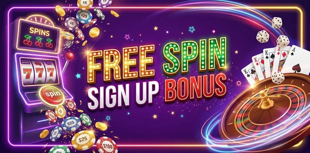 Free Spin Sign Up Bonus