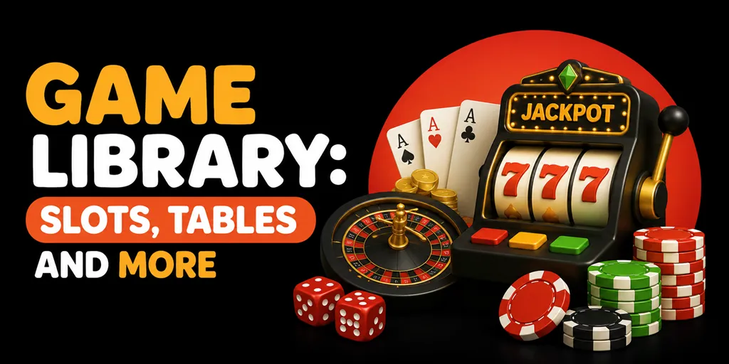 Game Library: Slots, Tables And More