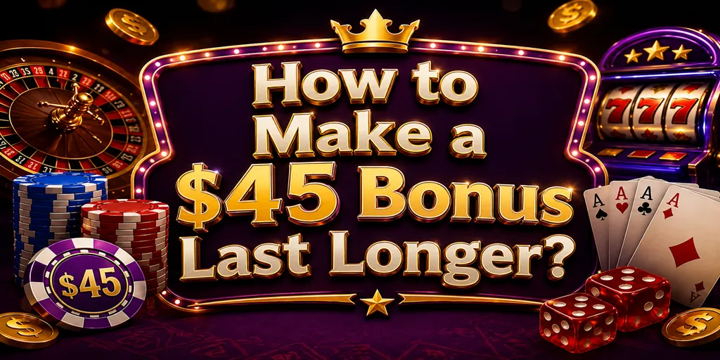 How To Make A $45 Bonus Last Longer?