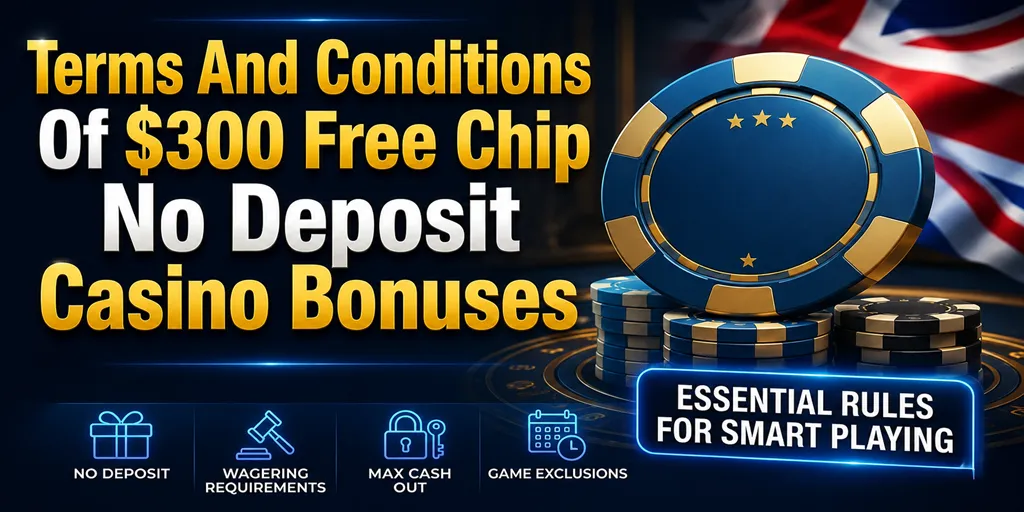 Terms And Conditions Of $300 Free Chip No Deposit Casino Bonuses
