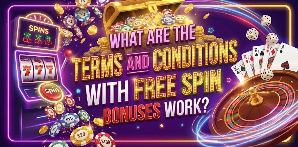 What Are The Terms And Conditions With Free Spin Bonuses Work
