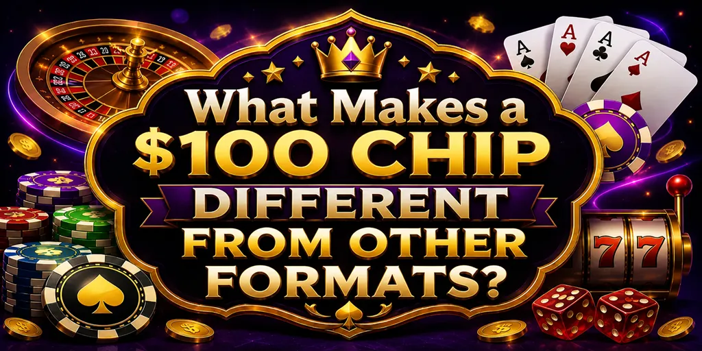 What Makes a $100 Chip Different From Other Formats