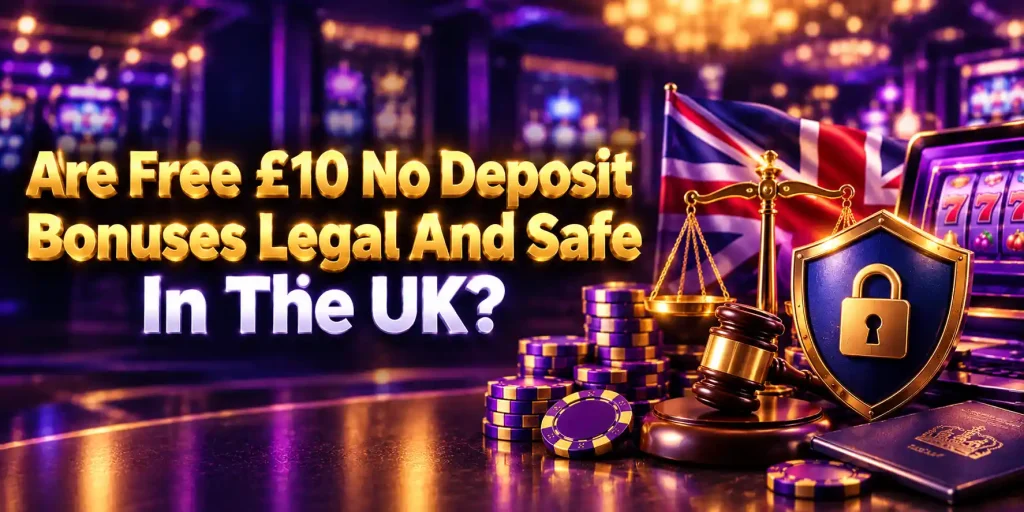 Are Free £10 No Deposit Bonuses Legal And Safe In The UK?
