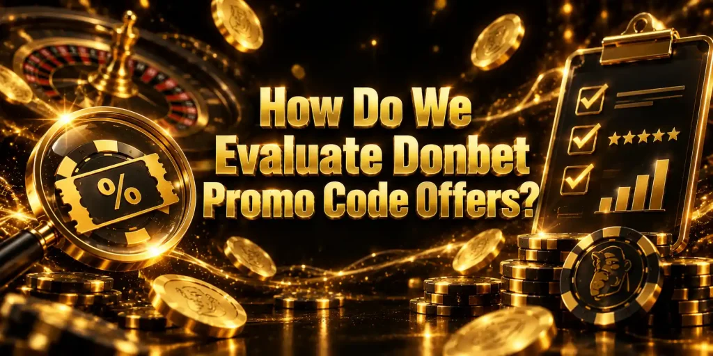 How Do We Evaluate Donbet Promo Code Offers?