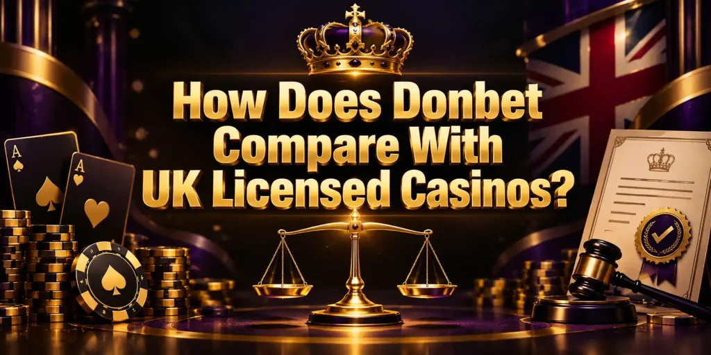 How Does Donbet Compare With UK Licensed Casinos?
