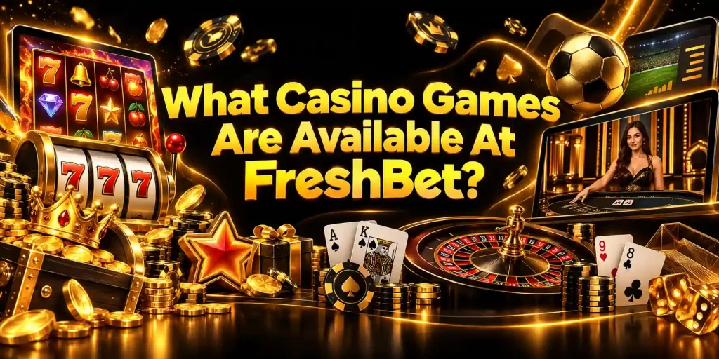 What Casino Games Are Available At FreshBet?