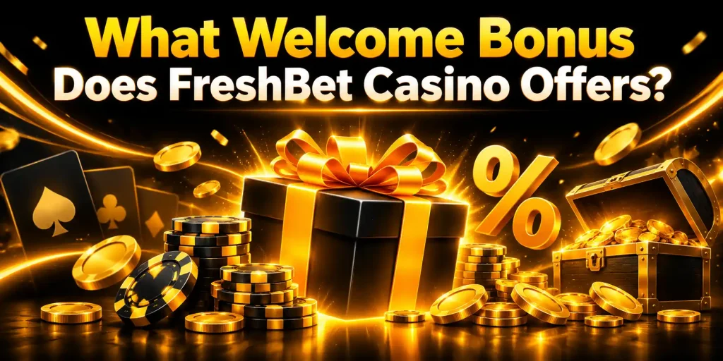What Welcome Bonus Does FreshBet Casino Offers?