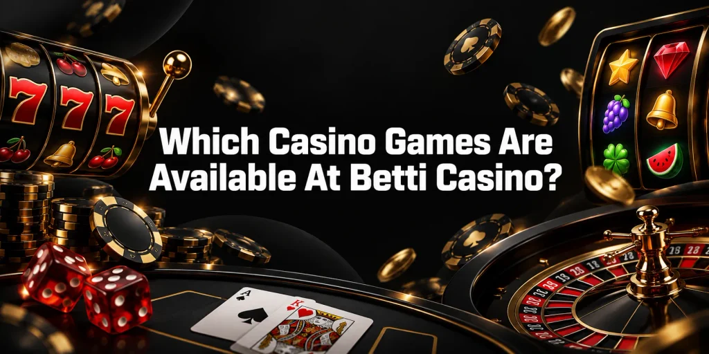 Which Casino Games Are Available At Betti Casino?