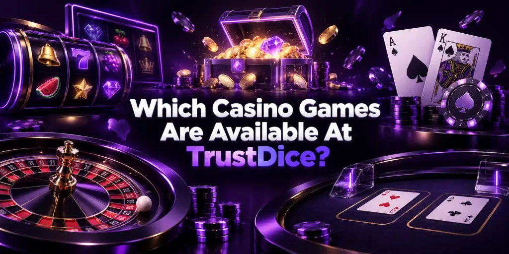 Which Casino Games Are Available At TrustDice?