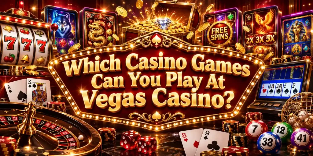 Which Casino Games Can You Play At Vegas Casino?